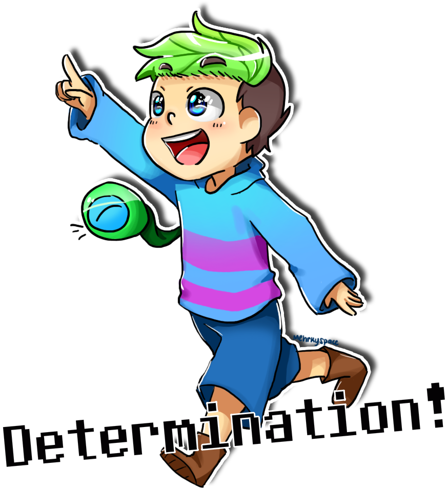 Undertale With Jack And Sam By Temmiesaur - Jacksepticeye Undertale Fan Art (1000x1000)
