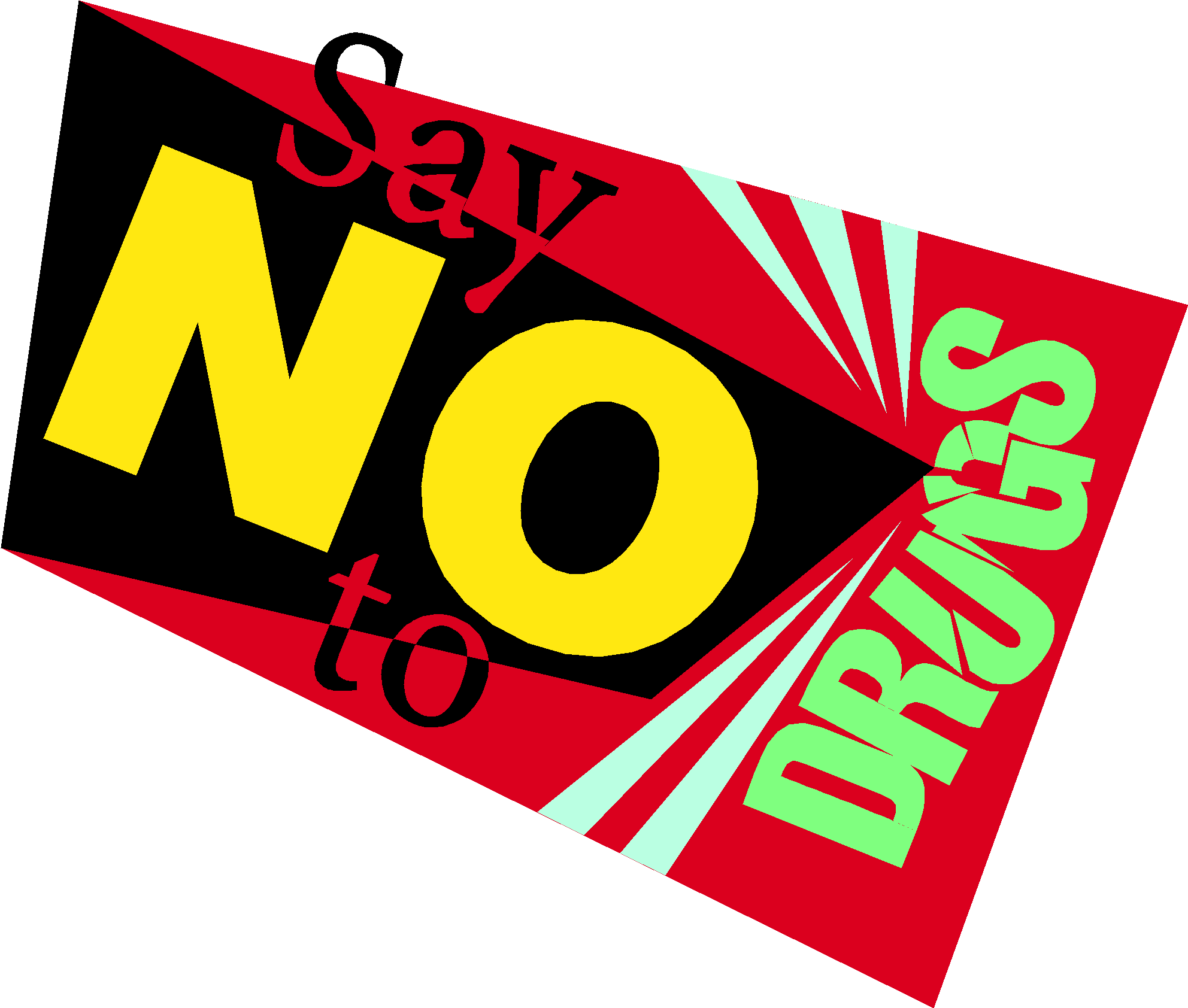 Saying No To Drugs (2065x1754)
