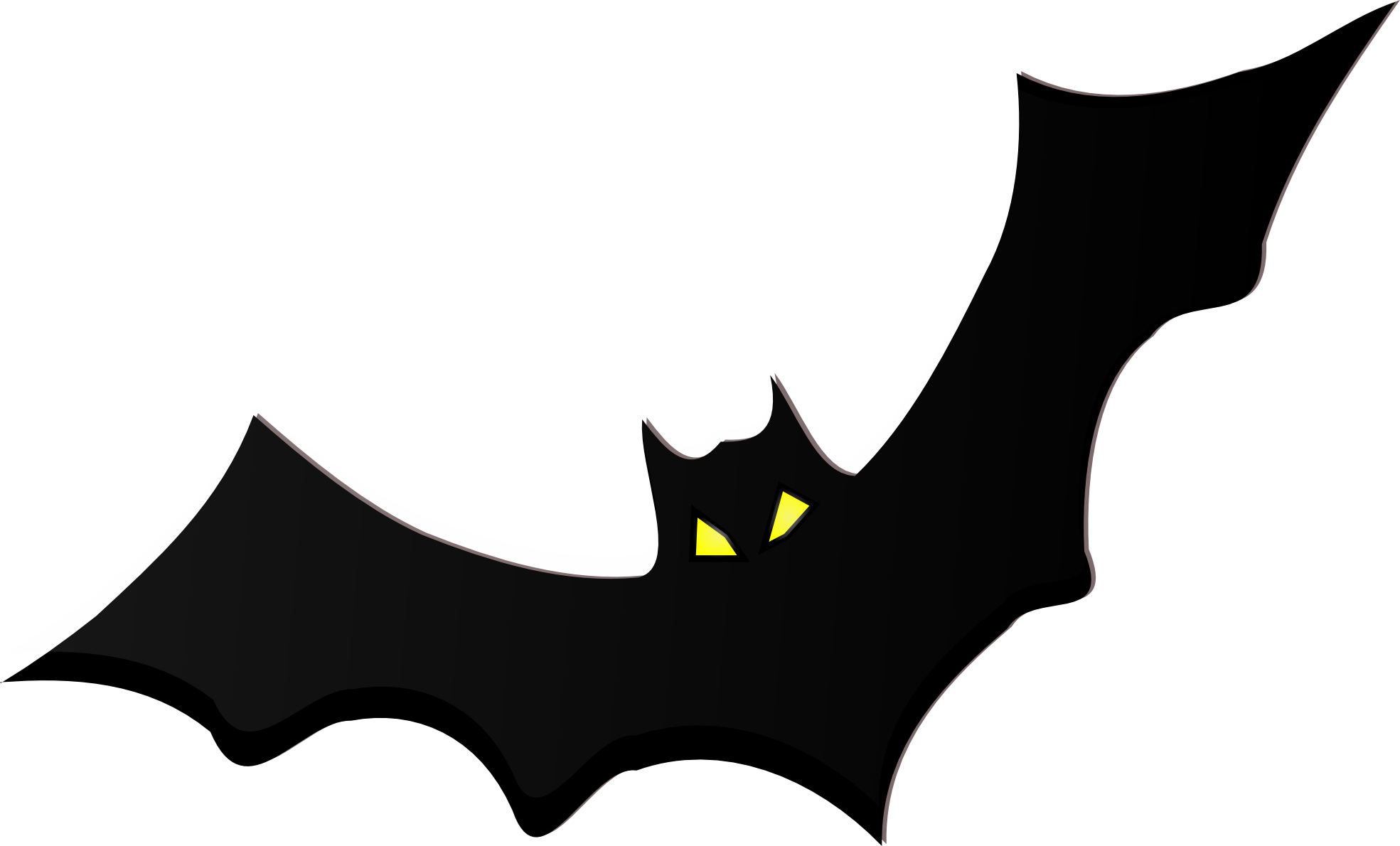 Bat Beta Halloween 1969px 108 - Halloween Clipart (1969x1190)