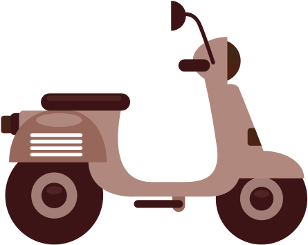 Retro Scooterphotography / Graphic Design - Vector Graphics (550x495)