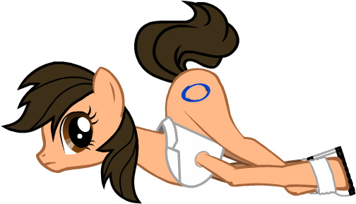 Portal 2 Chell By Another Test Subject - Cartoon (830x650)