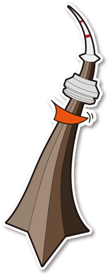 Cn Tower Cartoon - Cn Tower Cartoon Png (402x1000)