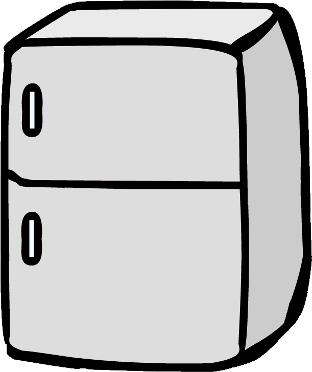 Object Refrigerator By Reimu And Cirno - Flash Animations (652x745)