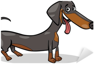Weiner Dog Cartoon (400x400)