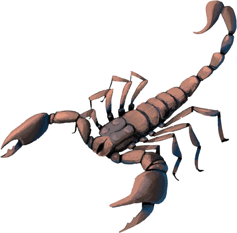 The Devlin Quick Mysteries Digging For Trouble - Scorpion (845x825)