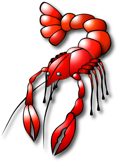 Yengeçler Ile Ilgili Bilmediklerimiz - Crawfish Clip Art (391x539)