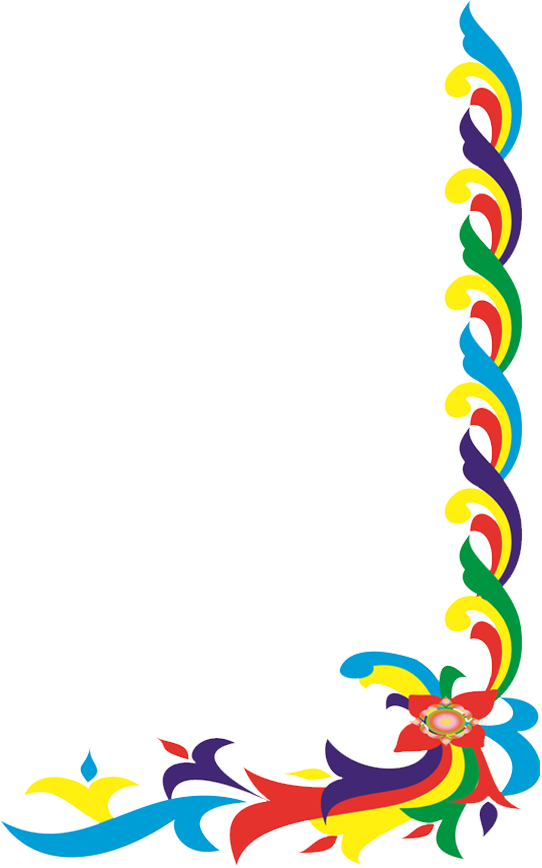 Ribbon Feather - Maranao Okir Designs (542x868)
