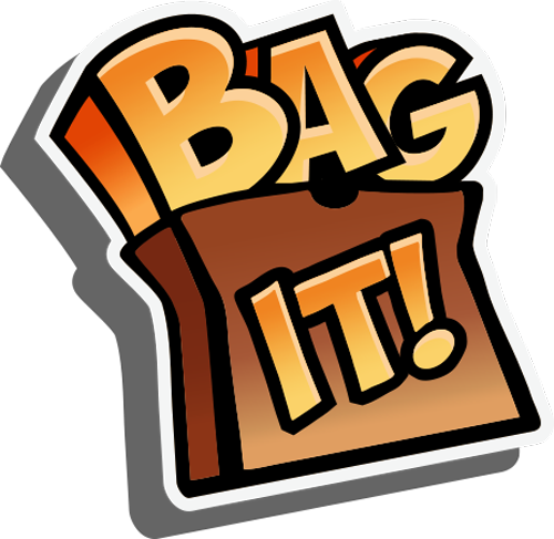 Your Groceries Brought To Life - Bag It Logo (500x487)