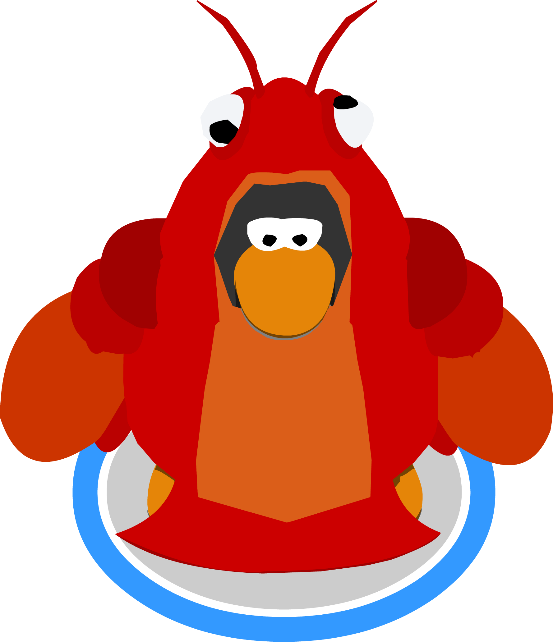 Lobster Costume Cu Ig - Game (1779x2066)