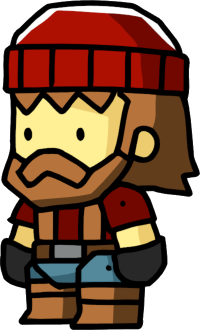 Lumberjack Male - Scribblenauts Lumberjack (400x660)