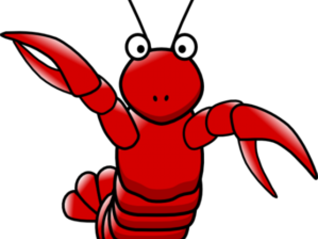 Lobster Clipart Cartoon - Sea Creatures Clipart (640x480)