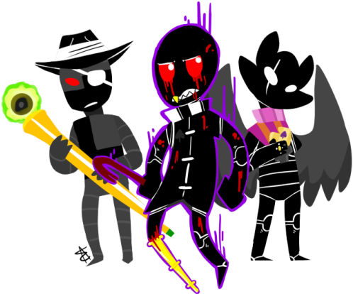 “anon Wanted Some Chibi Jacks ” Three's - Cartoon (500x427)