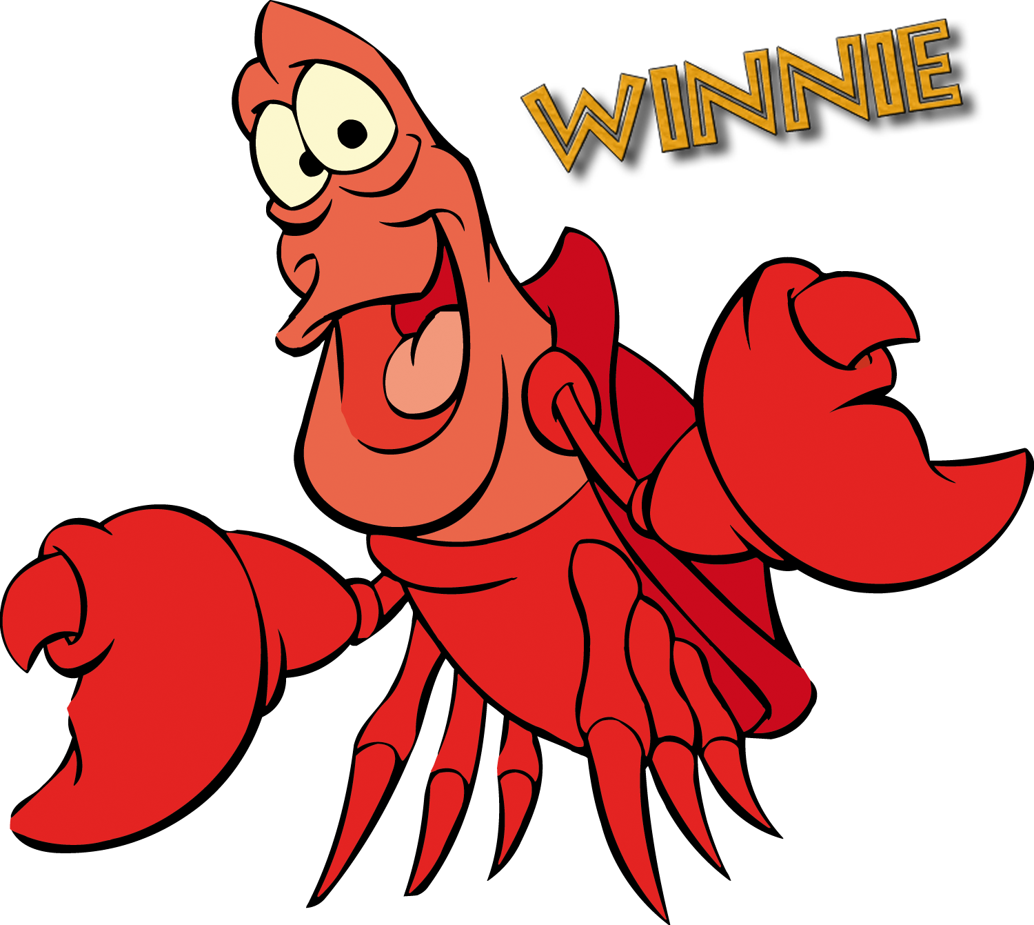 Sebastian Crab Lobster King Triton Clip Art - Sebastian The Crab (1500x1341)