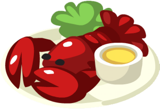 Lobster Clipart Lobster Dish - Lobster Dish Clipart (640x480)