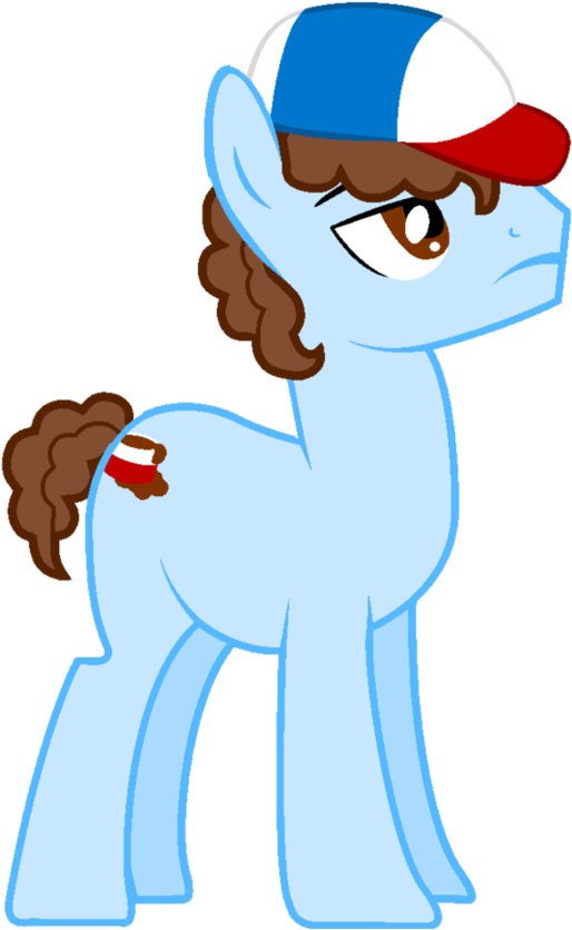 Dustin Henderson By Artblawk - Mlp Base Male Earth Pony (723x1106)