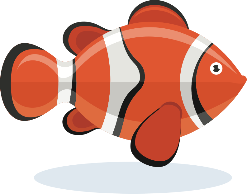 Medium Image - Clown Fish Clipart (793x623)