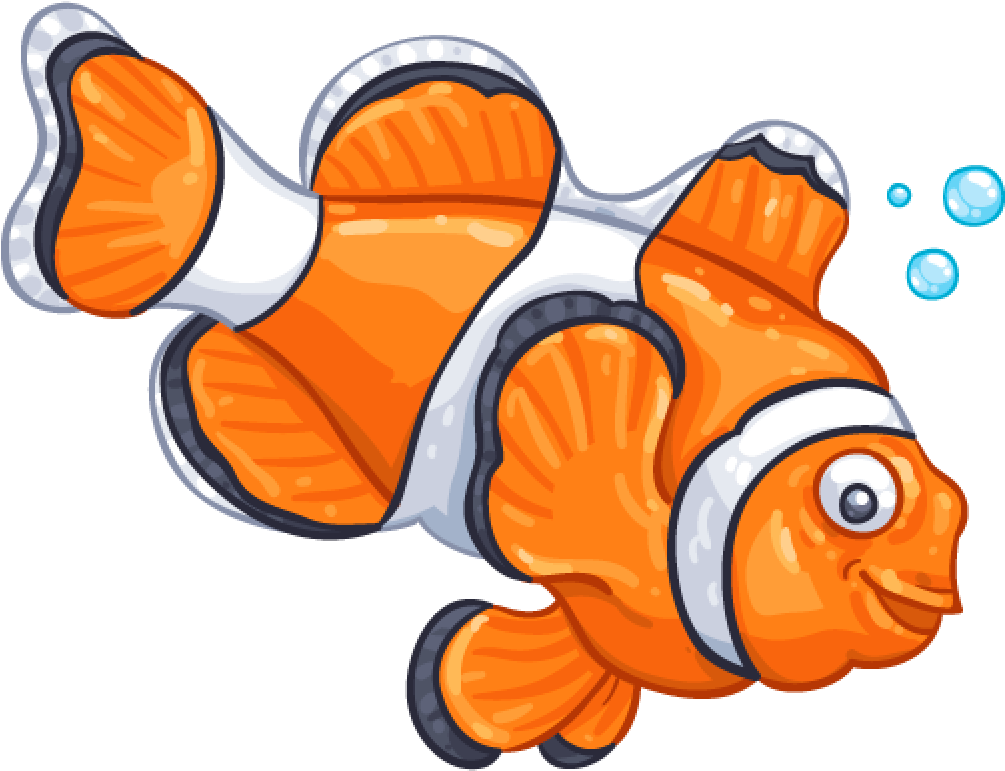 Under Da Sea - Clownfish (1024x1024)