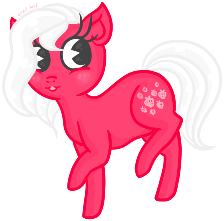 Fresita By Crystal-sushi - Cartoon (979x816)