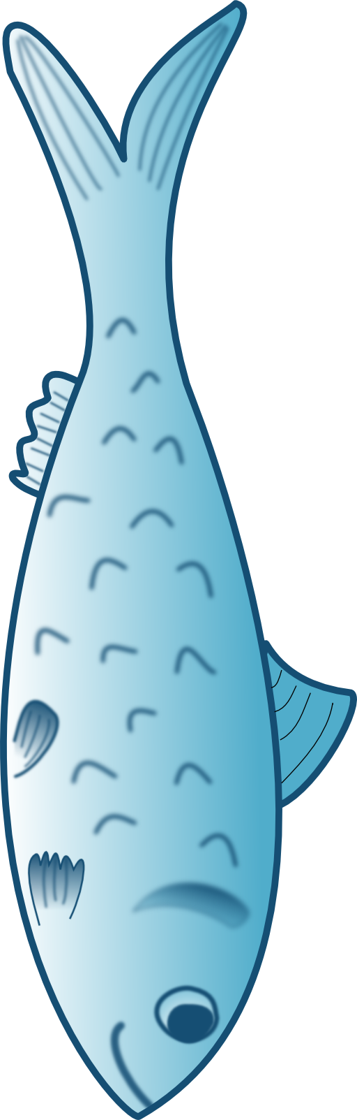 Clip Art For Fish Medium Size - Fish Food Clip Art (512x1603)