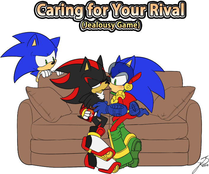[com] Caring For Your Rival By Alphacomics - Sonadow Caring For Your Rival (814x659)