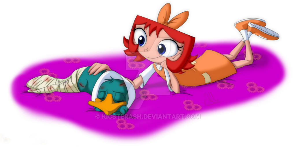 I'll Take Care Of Perry By Kicsterash - Финес И Ферб Перри (1024x511)