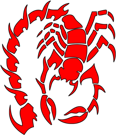 Tribal Scorpion Tattoos Png Pictures Png Images - Scorpion Tribal (400x461)