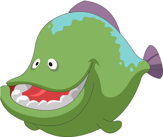 یک ماهی سبز خنگ - Portable Network Graphics (534x471)