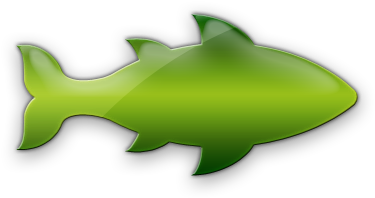 Green Fish Icon (420x420)