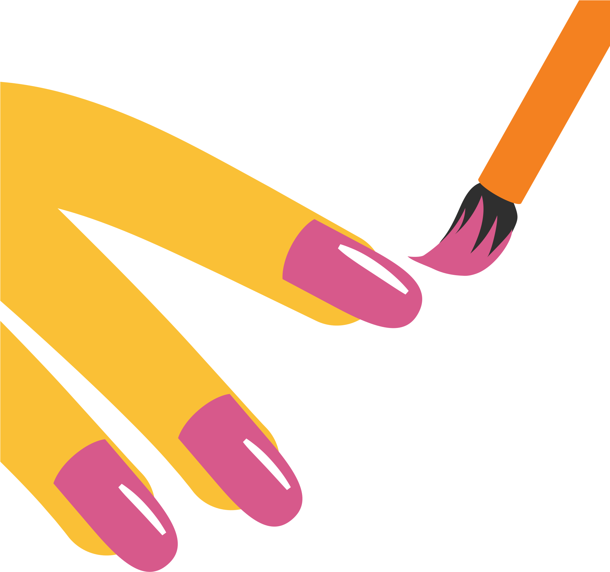 Open - Nail Polish Vector Png (2001x1875)