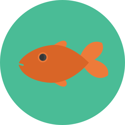 Fish Free Icon - Fishes And Aquarium Icon (512x512)