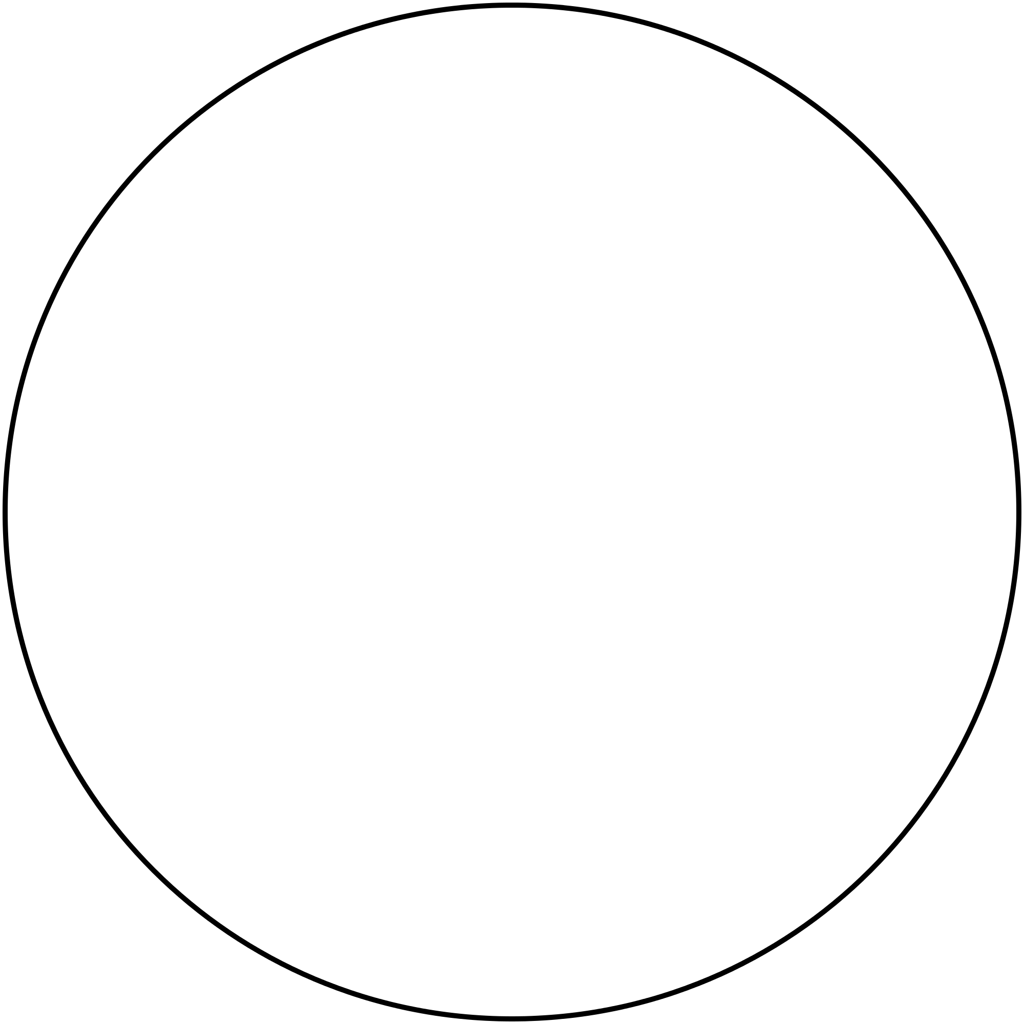 Black And White Circle Clip Art - Circle Clipart Black And White (2000x2000)