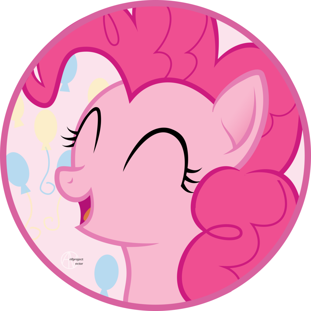 Arif's Circle Vector, Artist - Pinkie Pie Circle (1024x1024)