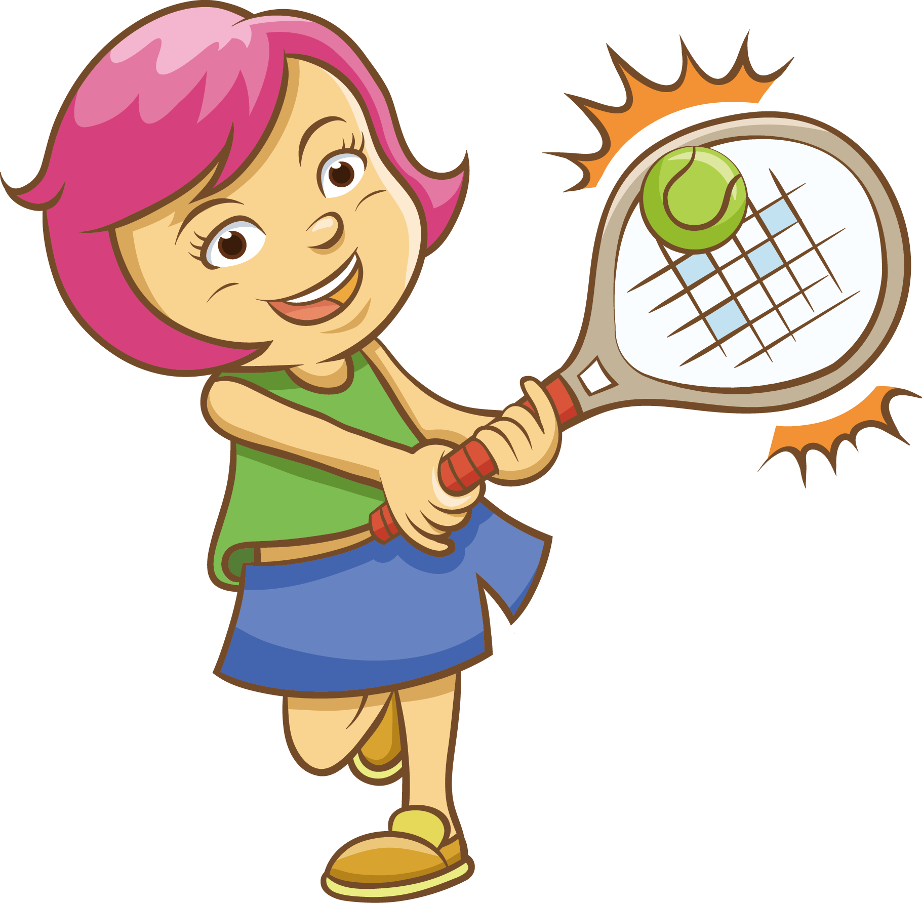 Cartoon Tennis Bishu014djo - Playing Tennis Cartoon, Find more high quality...