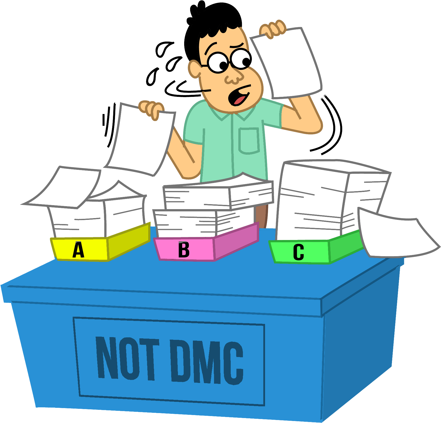 Whether Sending A Small Mail-out To A Loyal Segment - Cartoon (1846x1860)