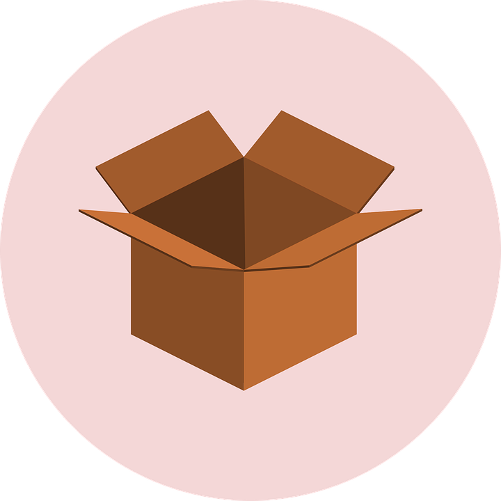 Working With A Local Mover To Pack Your House - Illustration (720x720)