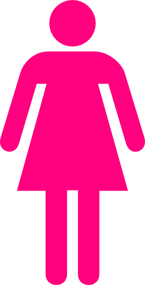 Download - Girl Stick Figure Transparent Background (300x589)