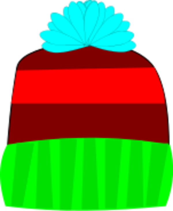 Beanie Knit Cap Hat Clip Art - Knit Cap (600x735)