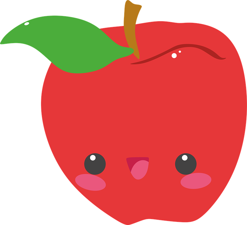 Cartoon Apple Pictures 10, Buy Clip Art - Cute Apple Cartoon Png (789x720)