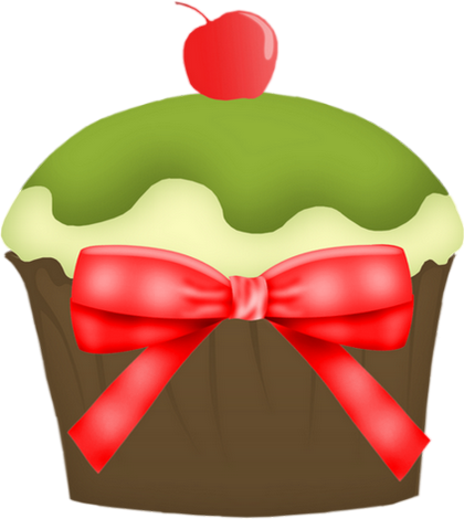 Tube Gâteau - Cupcake (420x470)