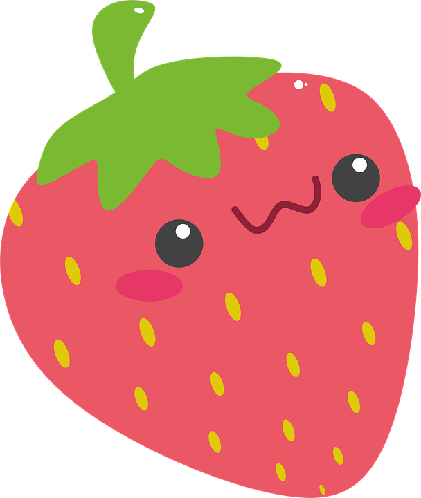 Cartoon Pictures Of Apples 22, Buy Clip Art - Gambar Buah Strawberry Animasi (1082x1280)