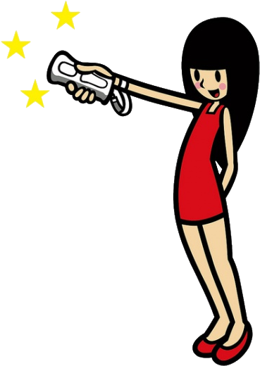 Rhythm Girl - Rhythm Heaven Fever X (390x534)