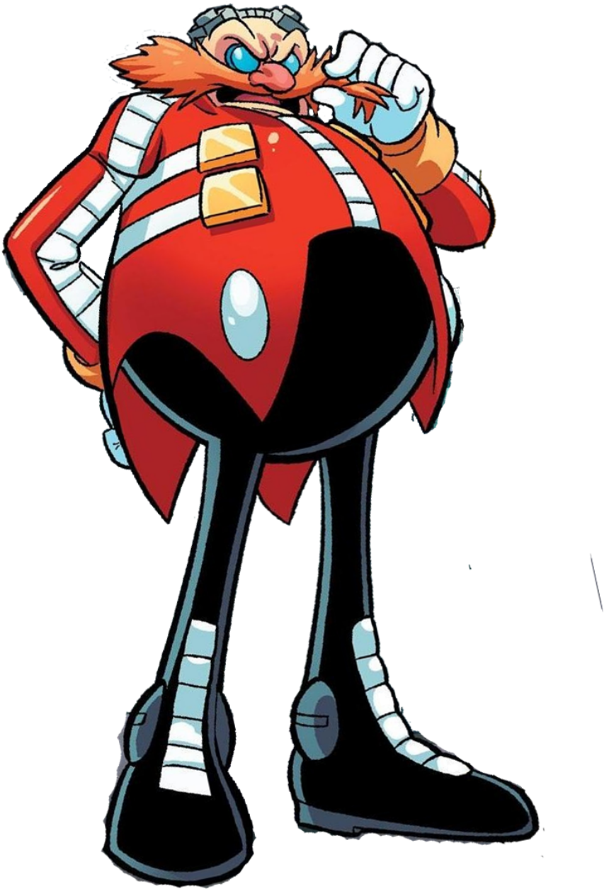 Robotnik - Bad Guy From Sonic The Hedgehog (909x1260)