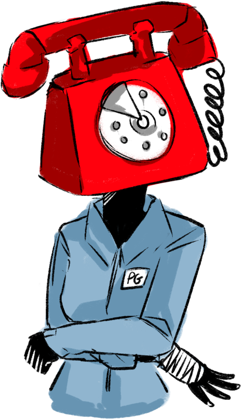 Phone Girl [fnaf Genderbend] By Amporasexual On Deviantart - Phone Girl Fnaf (730x1095)