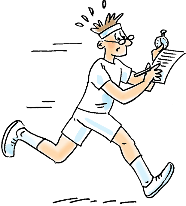 When To Schedule A Session Of Osteopathy - Cartoon (706x706)