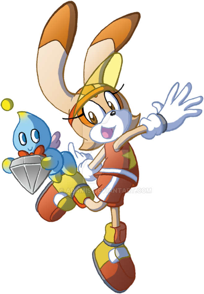Cream By Thepandamis - Cream The Rabbit Sonic Riders (766x1043)