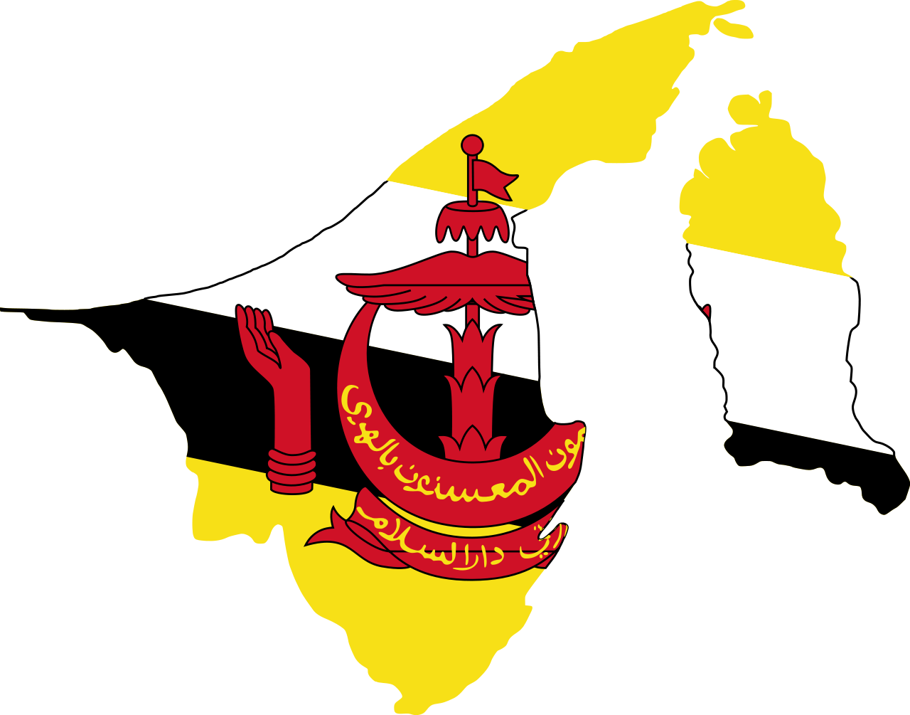 Brunei Flag (1280x1005)
