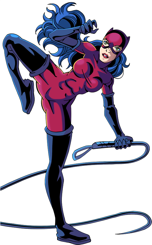Catwoman By Glee-chan - Comic Catwoman Png (540x870)