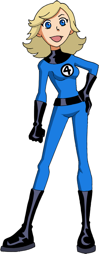 Lazy Invisible Girl Drawing By Glee-chan - Cartoon (373x880)