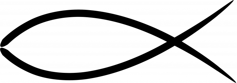 Download Pretty Christian Fish Clipart - Download Pretty Christian Fish Clipart (768x270)