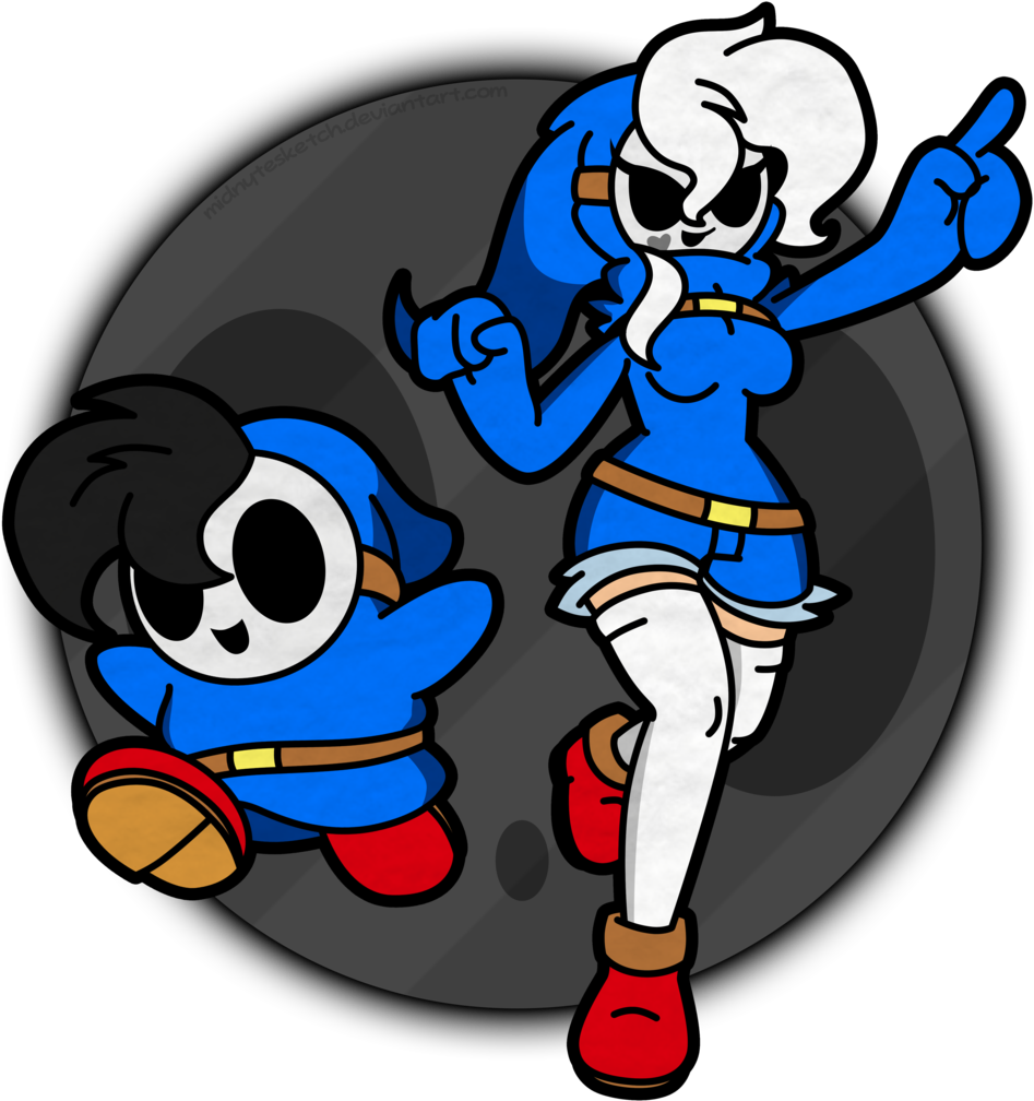 Shy Siblings By Midnytesketch Shy Siblings By Midnytesketch - Cartoon (1024x1083)